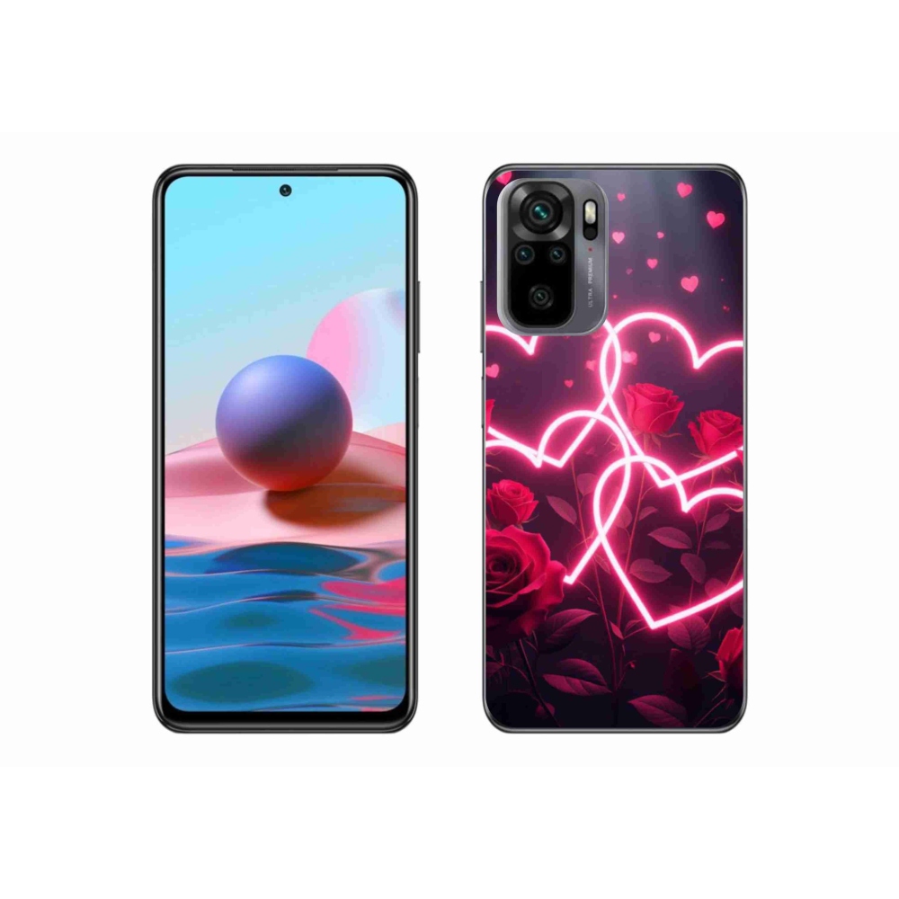 Gél borítás mmCase a Xiaomi Redmi Note 10S-hez - a szerelem szíve