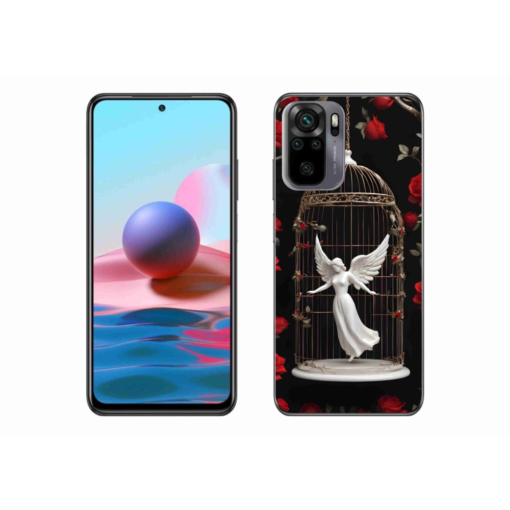 Gél borítás mmCase a Xiaomi Redmi Note 10S-hez - csapdába esett angyal