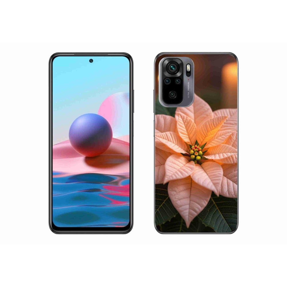 Gél borítás mmCase a Xiaomi Redmi Note 10S-hez - karácsonyi csillag