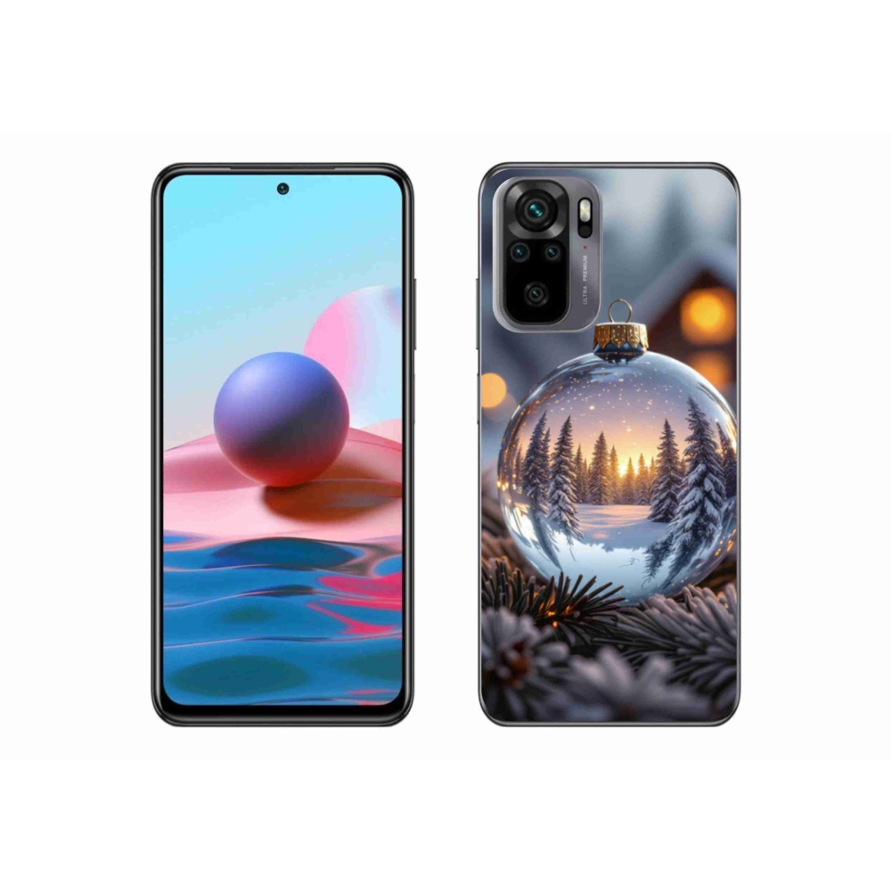Gél borítás mmCase a Xiaomi Redmi Note 10S-hez - karácsonyi dekoráció