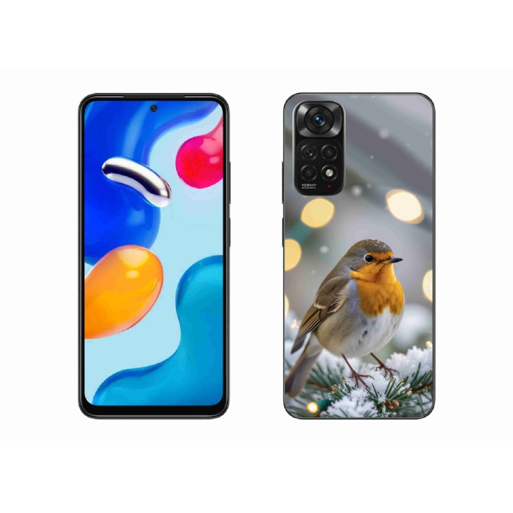 Gél borítás mmCase a Xiaomi Redmi Note 11 4G-hez - téli pírban