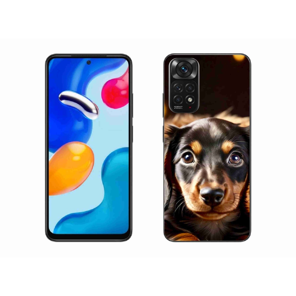 Gél borítás mmCase a Xiaomi Redmi Note 11 4G-hez - tacskó