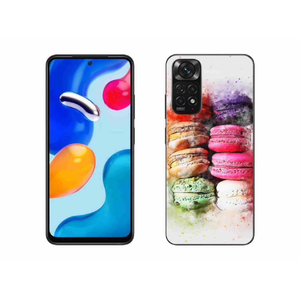 Gél borítás mmCase a Xiaomi Redmi Note 11 4G-hez - makarónik