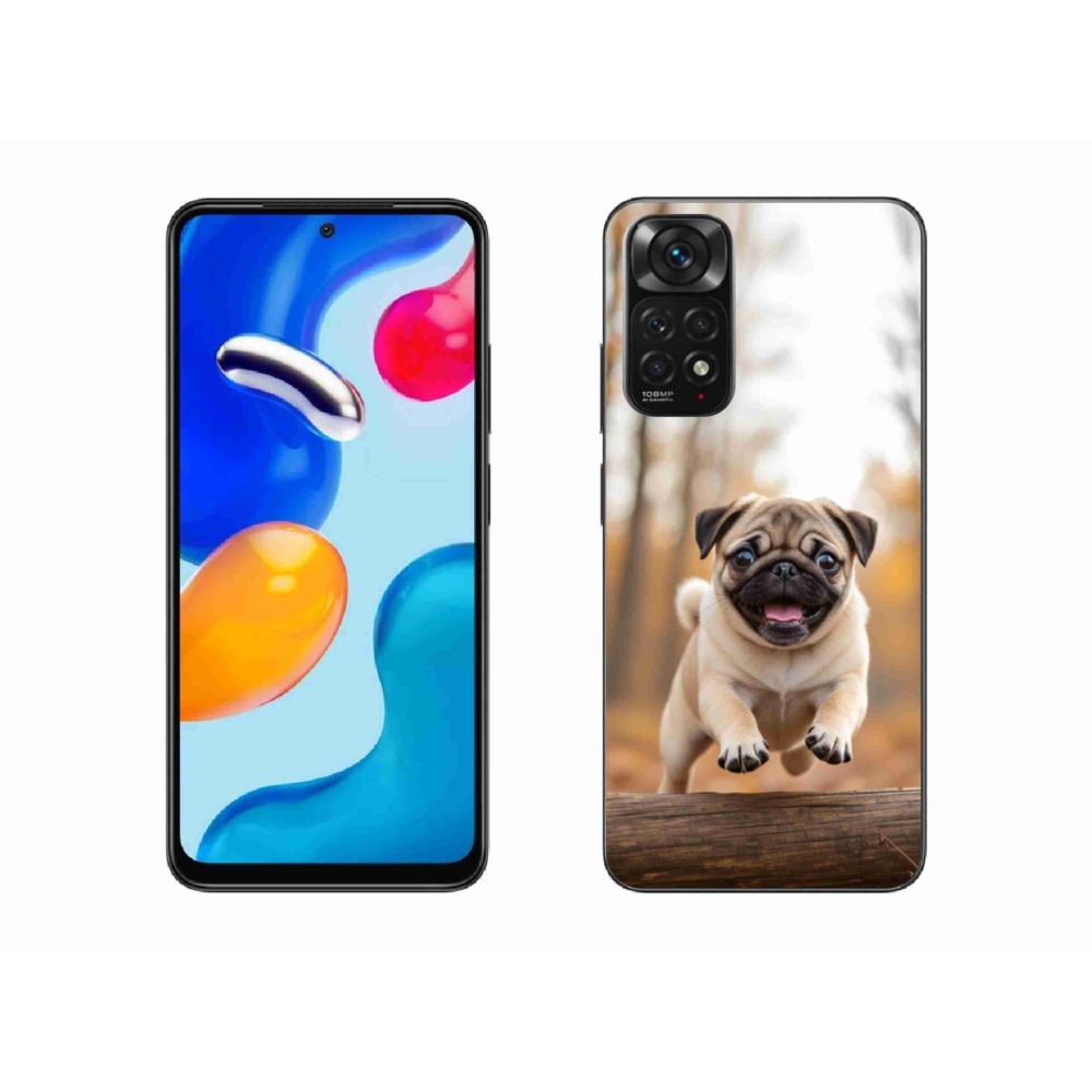 Gél borítás mmCase a Xiaomi Redmi Note 11 4G-hez - mopsz 2