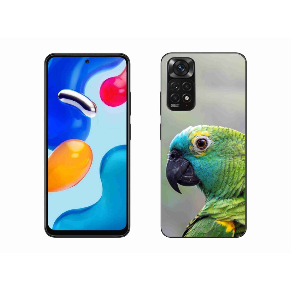 Gél borító mmCase a Xiaomi Redmi Note 11 4G-hez - papagáj amazon