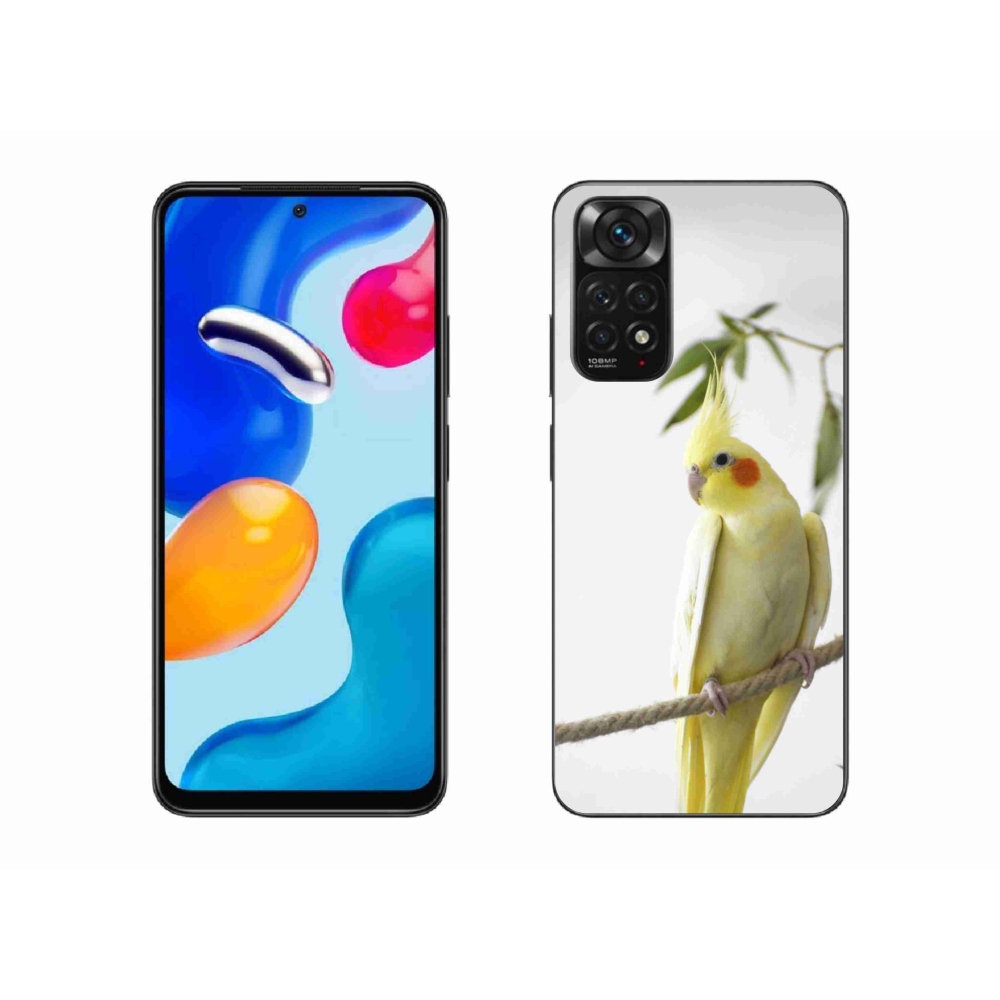 Gél borítás mmCase for Xiaomi Redmi Note 11 4G - papagáj korela chocholatá
