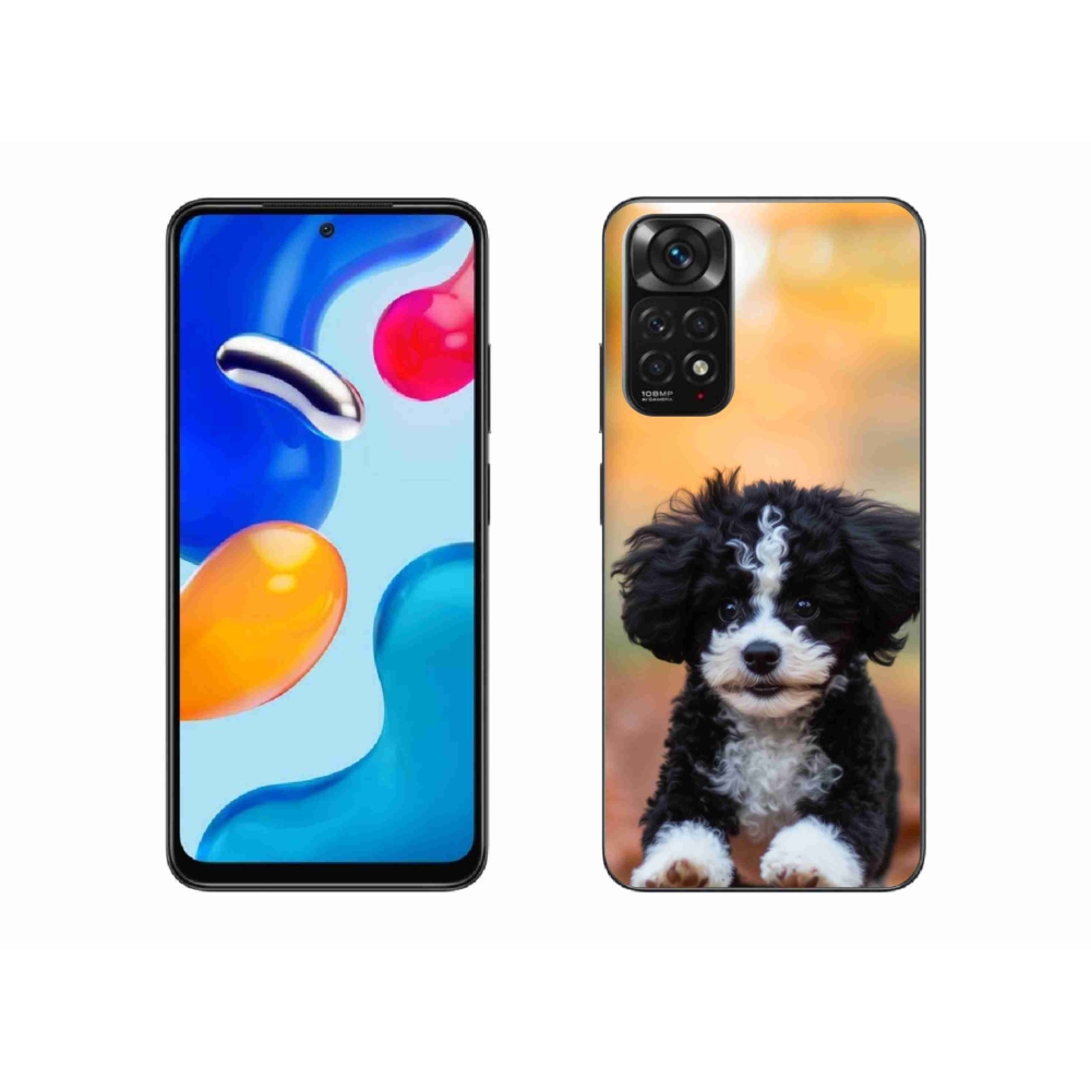 Gél borítás mmCase a Xiaomi Redmi Note 11 4G-hez - aranyos kiskutya 2