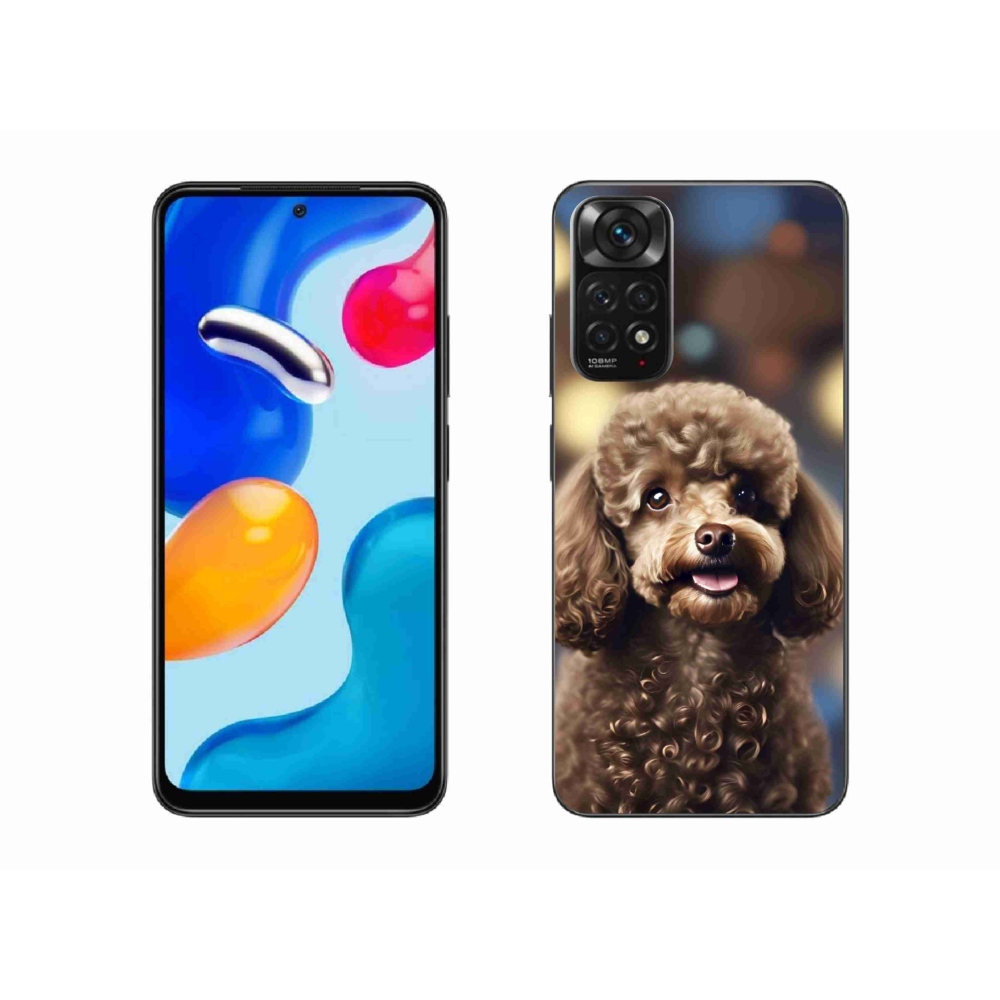 Gél borítás mmCase a Xiaomi Redmi Note 11 4G-hez - aranyos uszkár