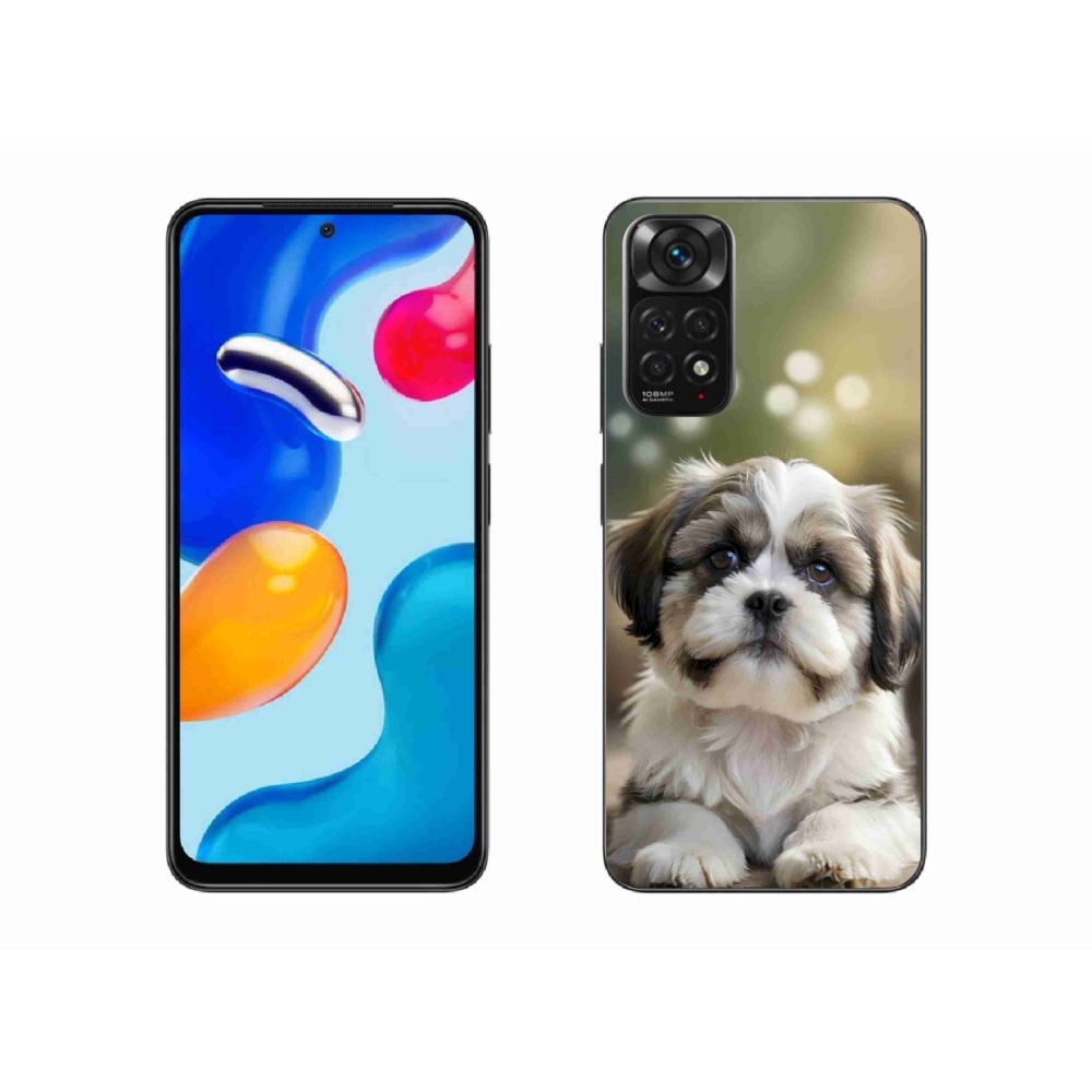 Gél borítás mmCase a Xiaomi Redmi Note 11 4G-hez - aranyos shih-tzu