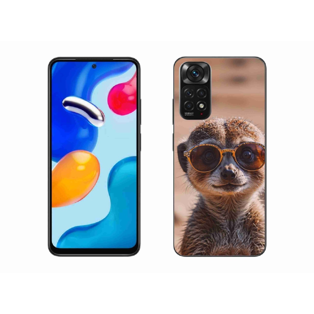 Gél borítás mmCase a Xiaomi Redmi Note 11 4G-hez - stílusos surikata