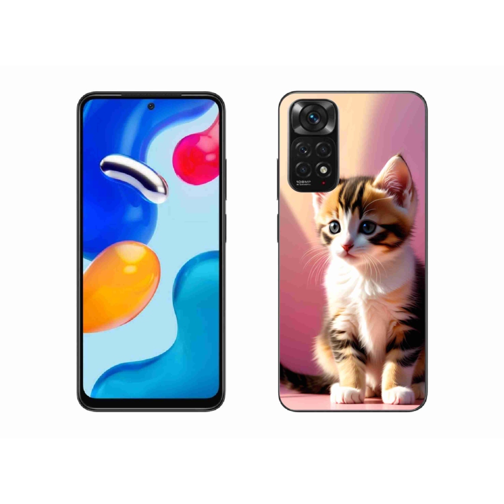 Gél borítás mmCase a Xiaomi Redmi Note 11 4G-hez - kíváncsi baba 2