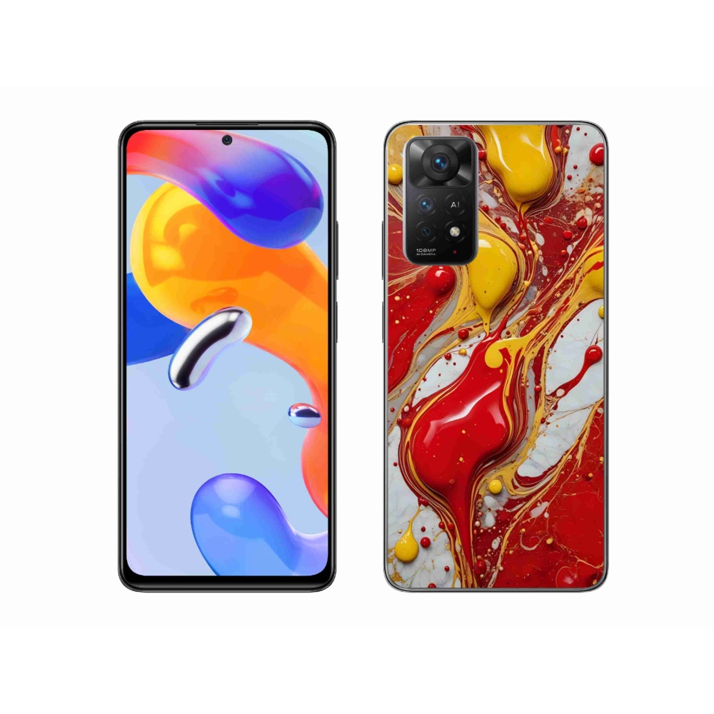 Gél borítás mmCase a Xiaomi Redmi Note 11 Pro 4G/5G számára - absztrakt motívum 42