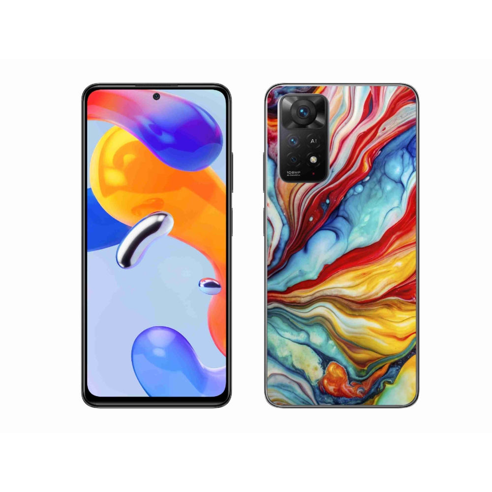 Gél borítás mmCase a Xiaomi Redmi Note 11 Pro 4G/5G számára - absztrakt motívum 58