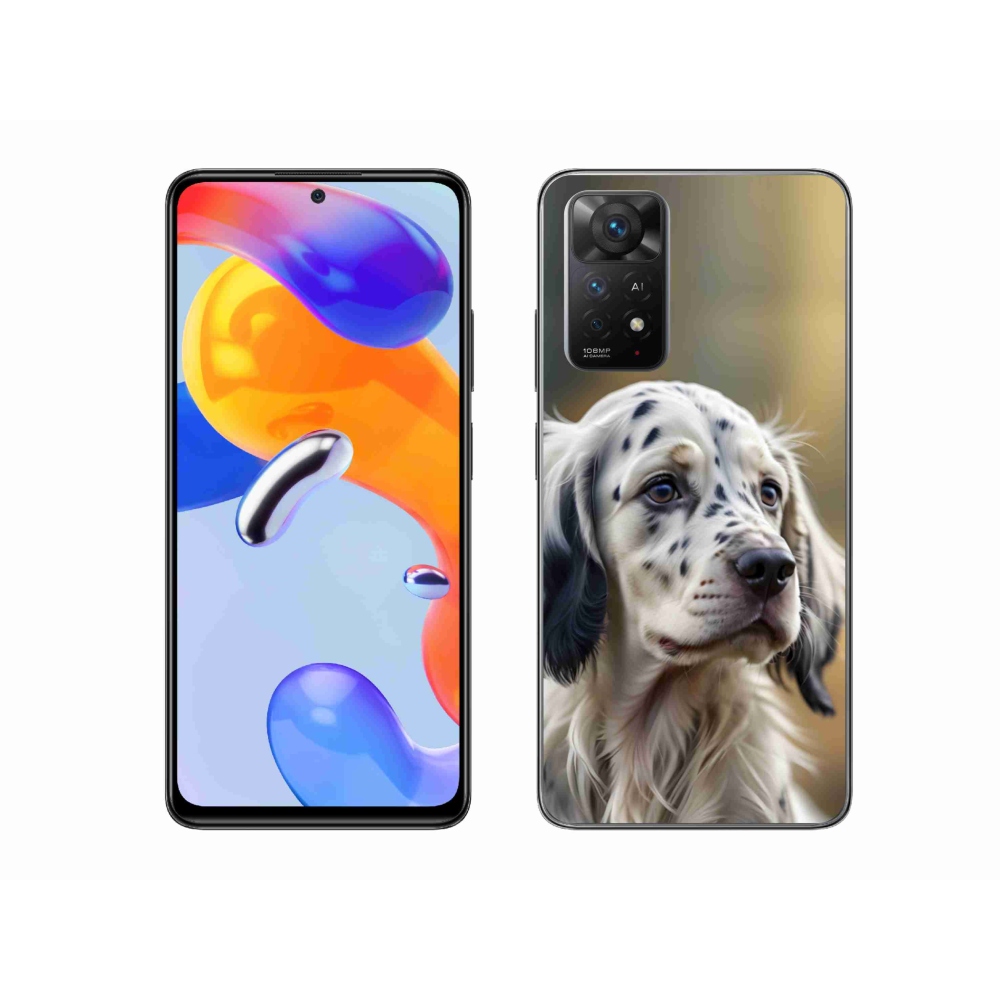 Gél borítás mmCase a Xiaomi Redmi Note 11 Pro 4G/5G - angolul Setter számára