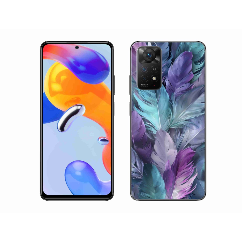 Gél borítás mmCase a Xiaomi Redmi Note 11 Pro 4G/5G-hez - színes toll 2