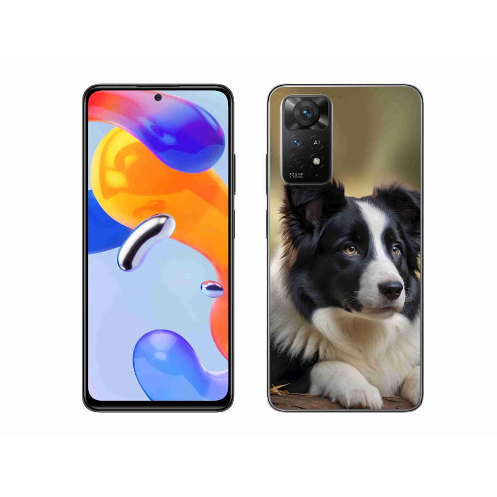 Gél borító mmCase a Xiaomi Redmi Note 11 Pro 4G/5G - border colie 2 számára