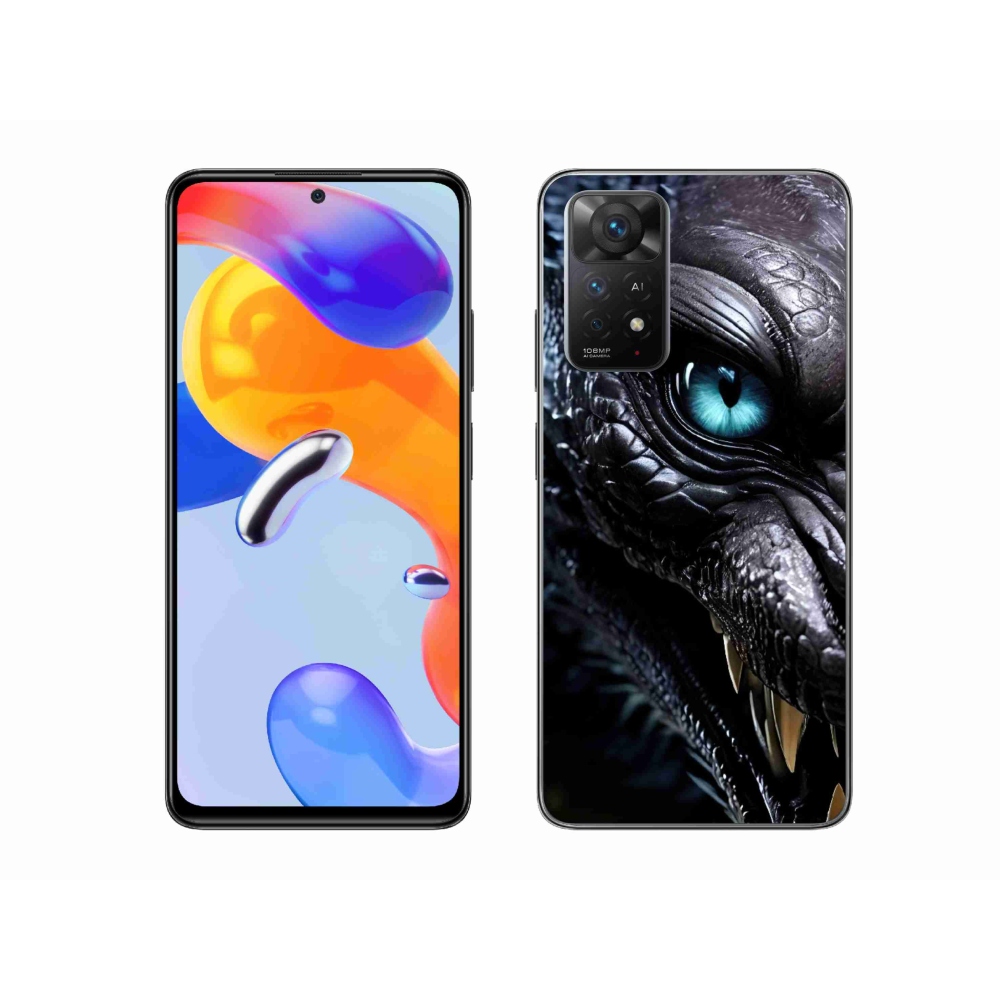 Gél borítás mmCase a Xiaomi Redmi Note 11 Pro 4G/5G számára - sárkány nézet