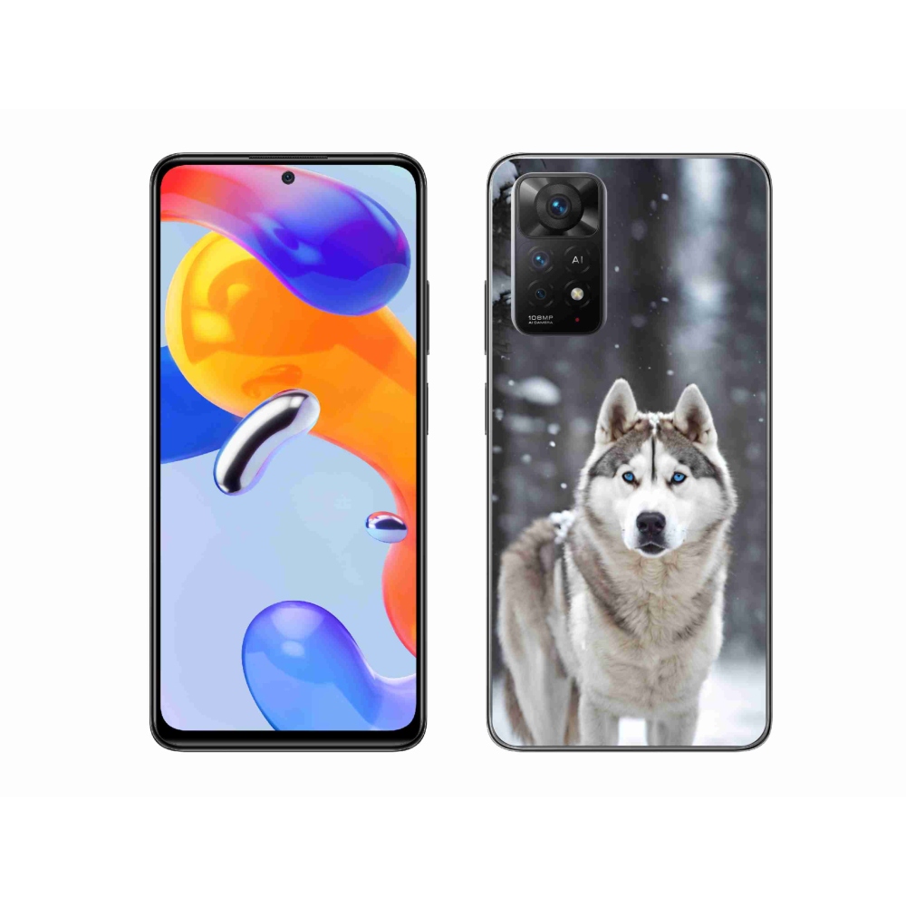 Gél borítás mmCase a Xiaomi Redmi Note 11 Pro 4G/5G-hez - husky 2