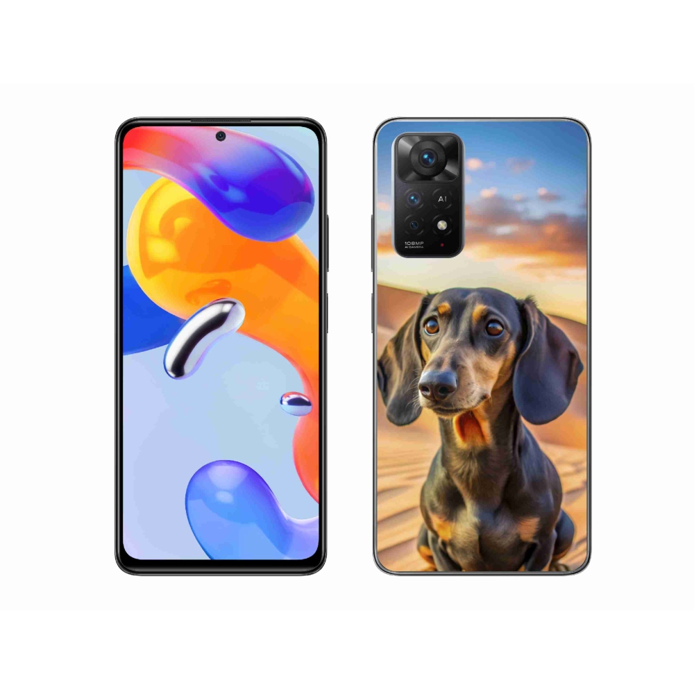 Gél borítás mmCase a Xiaomi Redmi Note 11 Pro 4G/5G-hez - borz 3