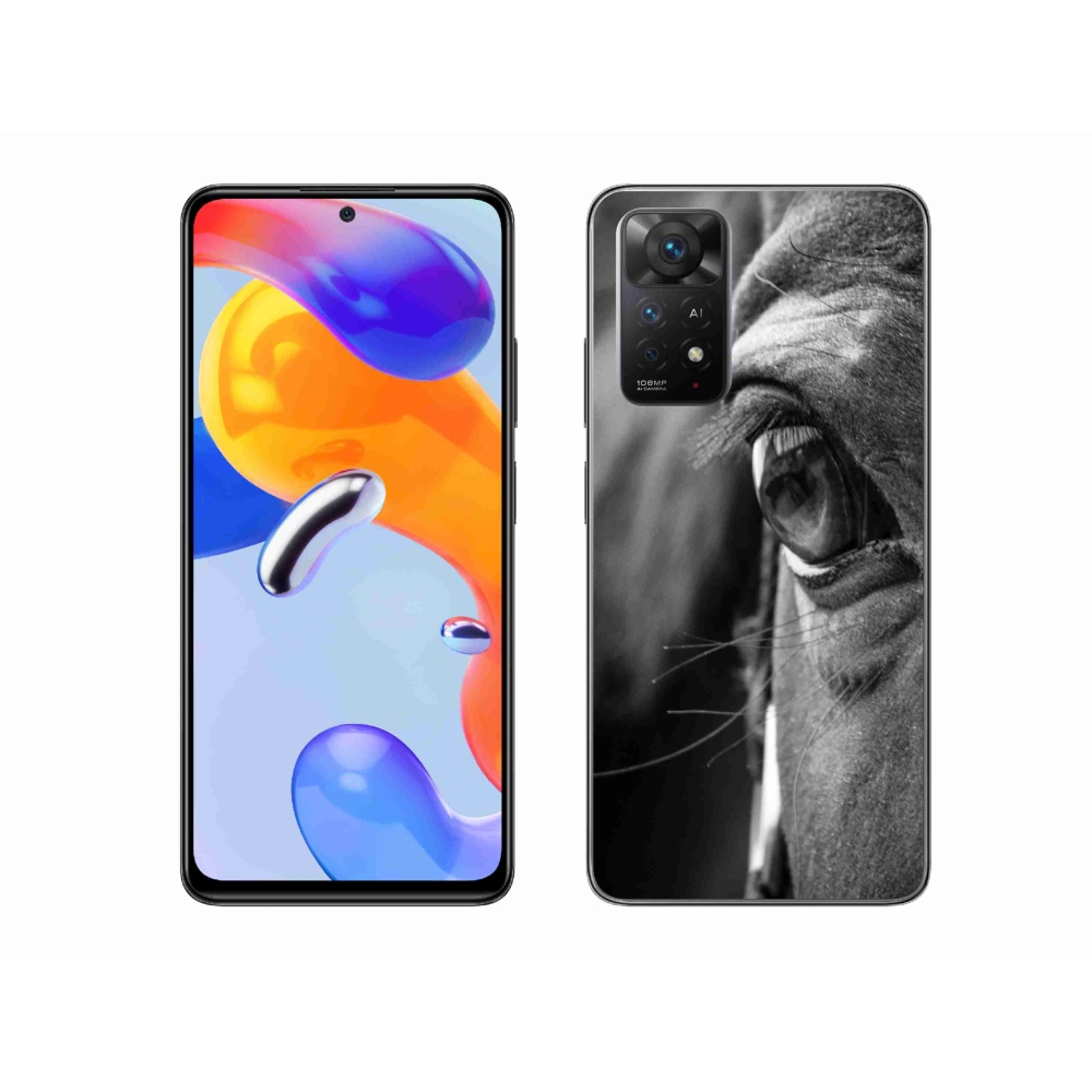Gél borítás mmCase a Xiaomi Redmi Note 11 Pro 4G/5G számára - ló nézet