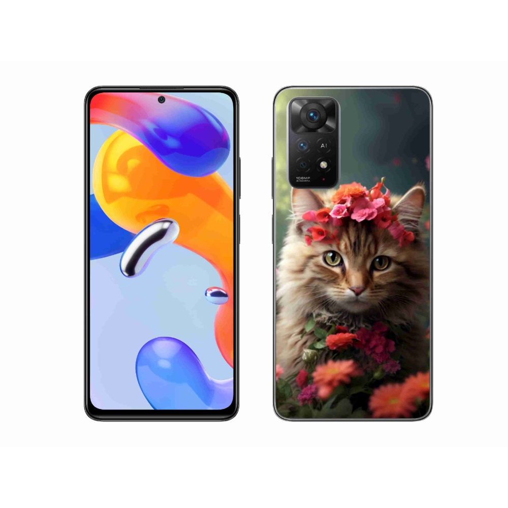 Gél borítás mmCase a Xiaomi Redmi Note 11 Pro 4G/5G számára - hercegnő macska
