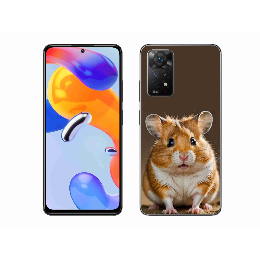 Gél borítás mmCase a Xiaomi Redmi Note 11 Pro 4G/5G számára - hörcsög