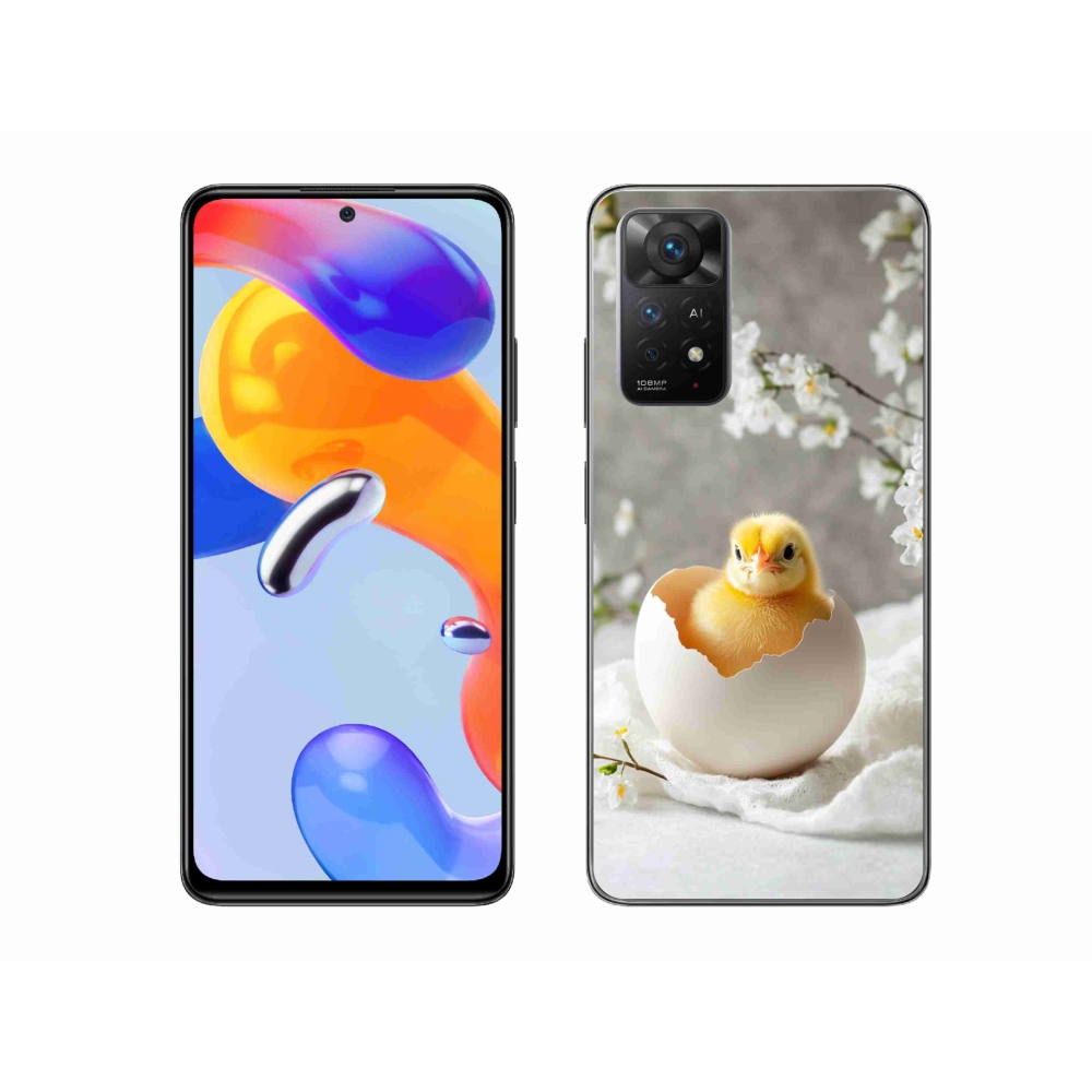 Gél borítás mmCase a Xiaomi Redmi Note 11 Pro 4G/5G - csirke számára