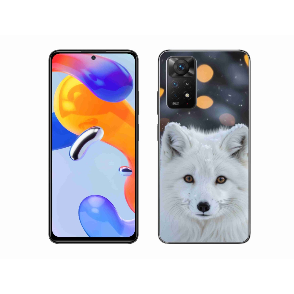 Gél borítás mmCase a Xiaomi Redmi Note 11 Pro 4G/5G számára - polár róka