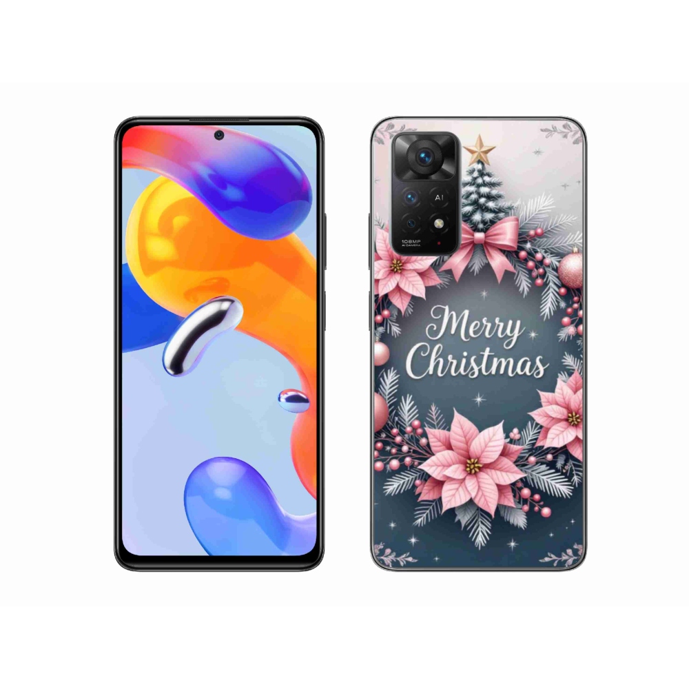 Gél borító mmCase a Xiaomi Redmi Note 11 Pro 4G/5G-hez - boldog karácsonyt!