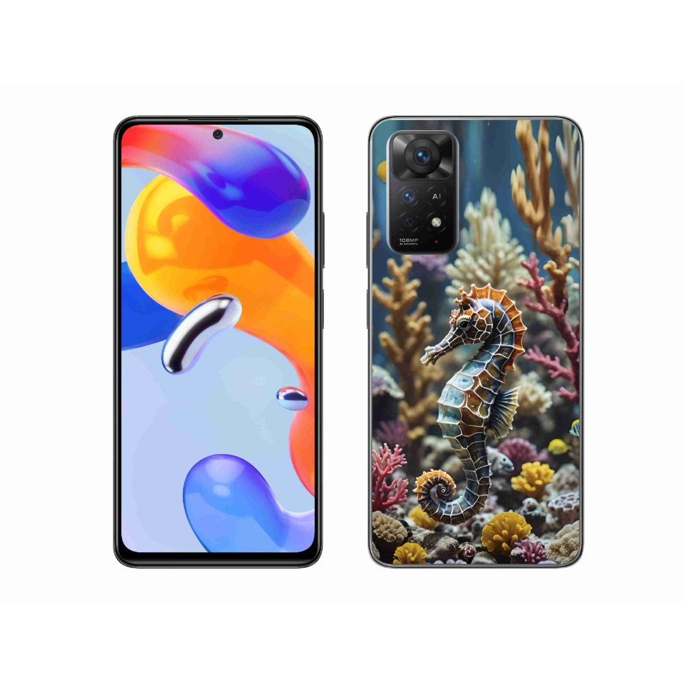 Gél borítás mmCase a Xiaomi Redmi Note 11 Pro 4G/5G számára - csikóhal 2