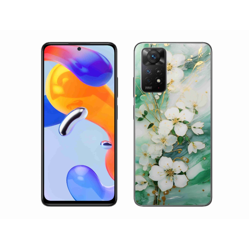Gél borító mmCase a Xiaomi Redmi Note 11 Pro 4G/5G számára - gyengéd virágok