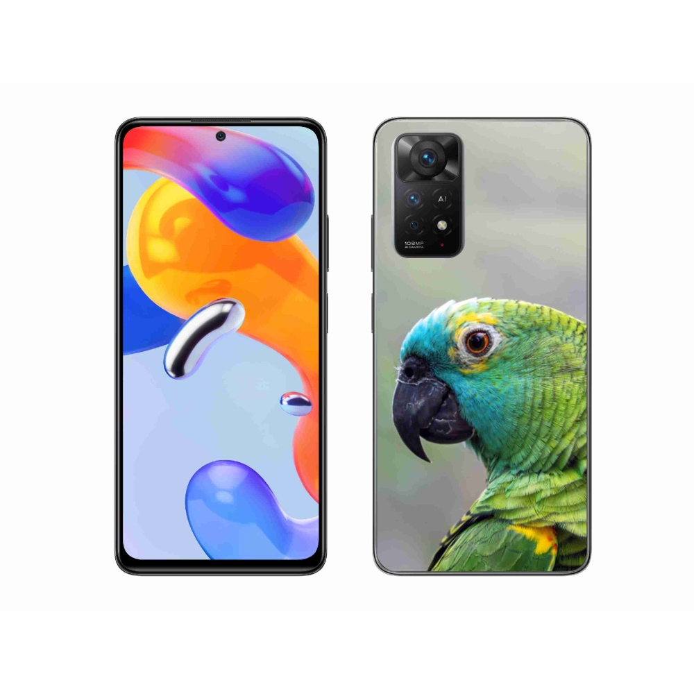 Gél borítás mmCase a Xiaomi Redmi Note 11 Pro 4G/5G számára - papagáj amazon