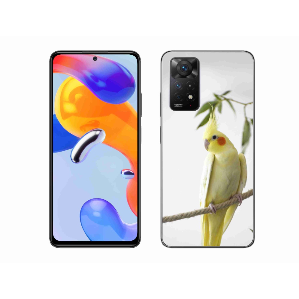 Gél borító mmCase for Xiaomi Redmi Note 11 Pro 4G/5G - papagáj korela chocholatá
