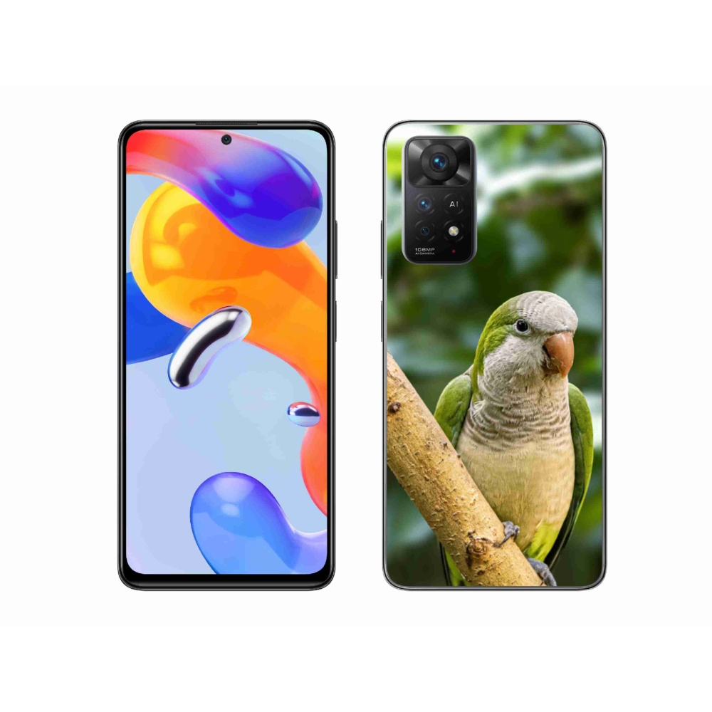 Gél borítás mmCase a Xiaomi Redmi Note 11 Pro 4G/5G számára - papagáj