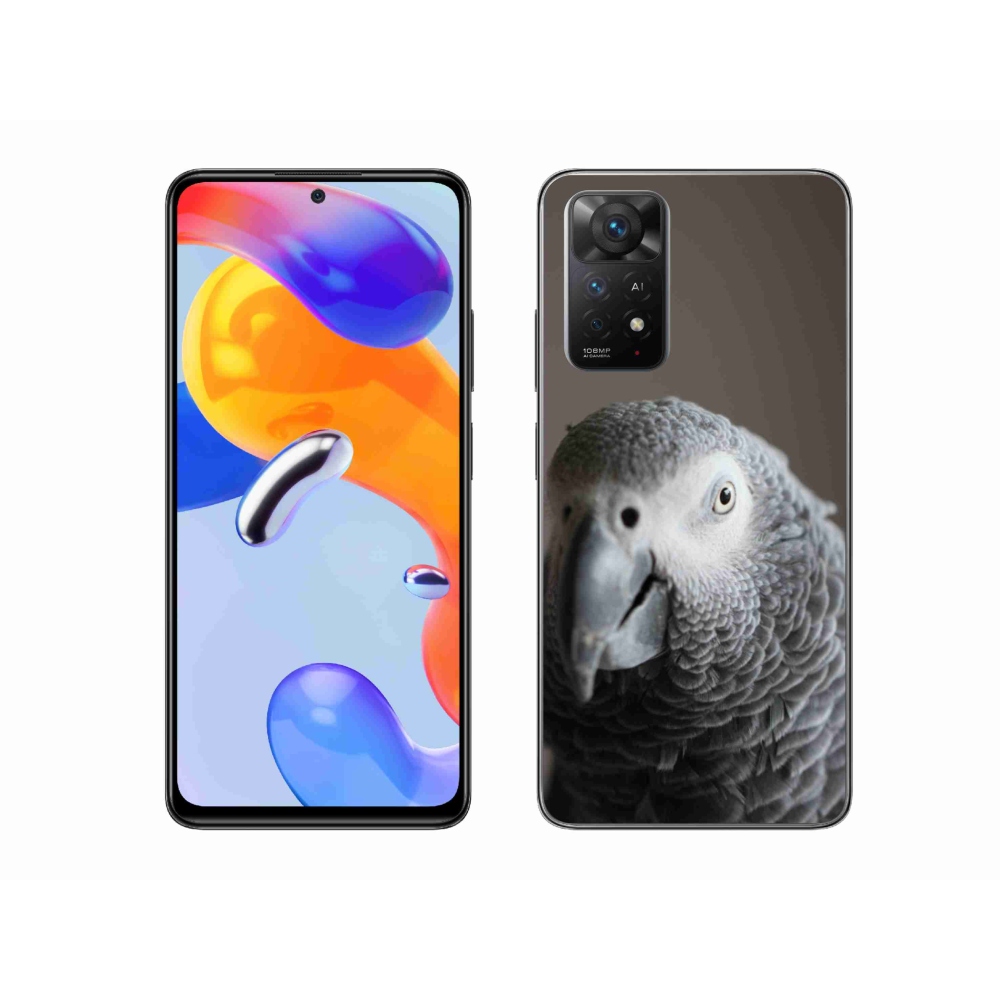 Gél borítás mmCase a Xiaomi Redmi Note 11 Pro 4G/5G-hez - papagáj jacko 2