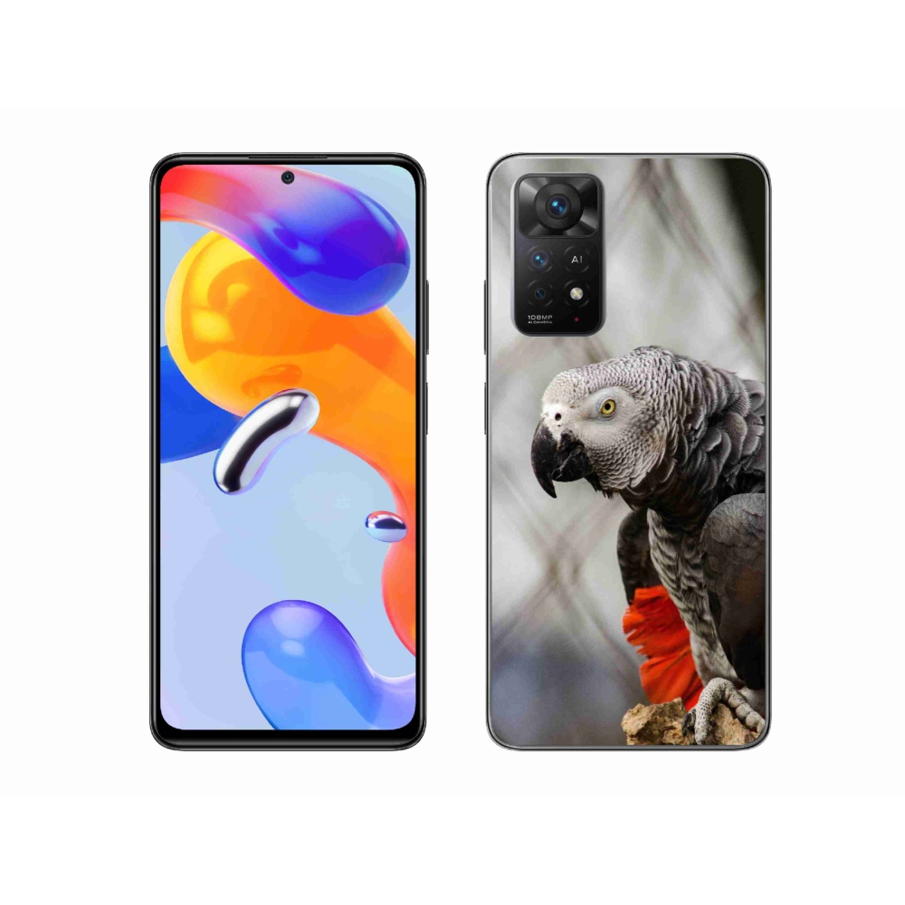 Gél borítás mmCase a Xiaomi Redmi Note 11 Pro 4G/5G számára - papagáj jacko 3