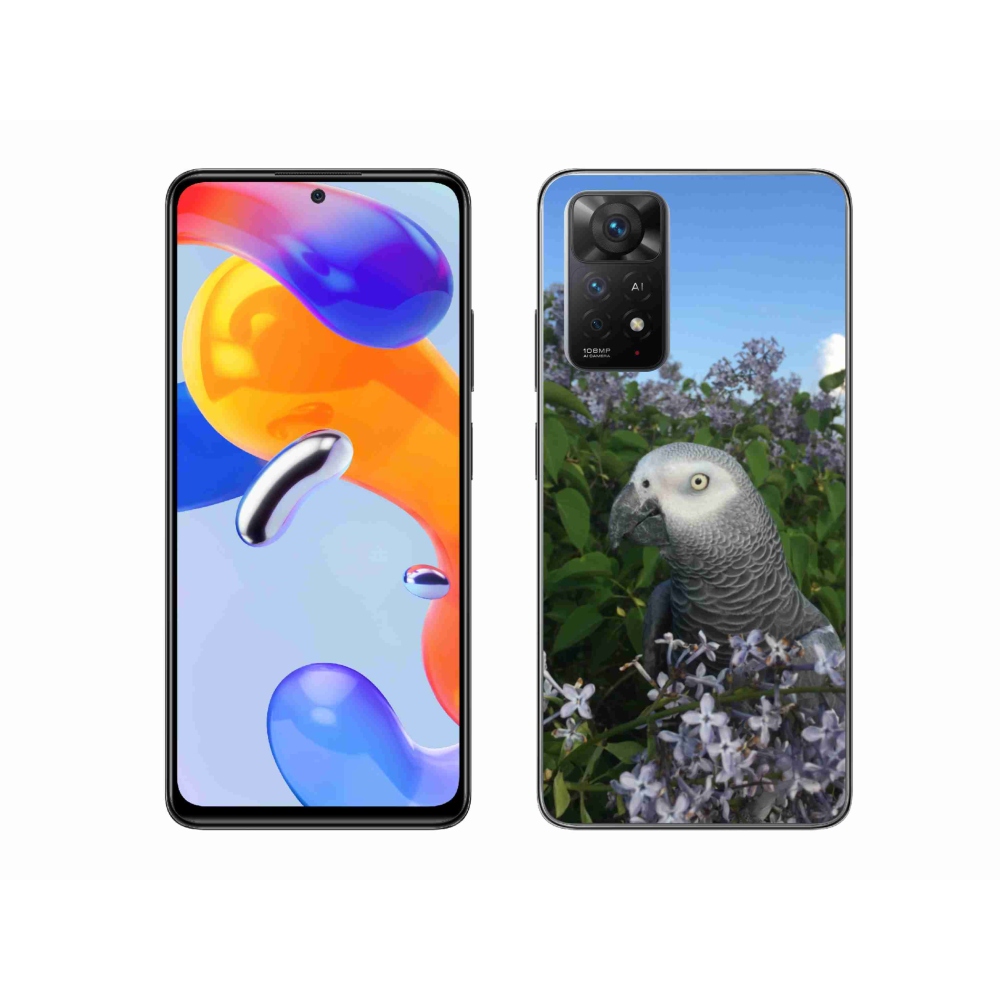 Gél borítás mmCase a Xiaomi Redmi Note 11 Pro 4G/5G számára - papagáj jacco