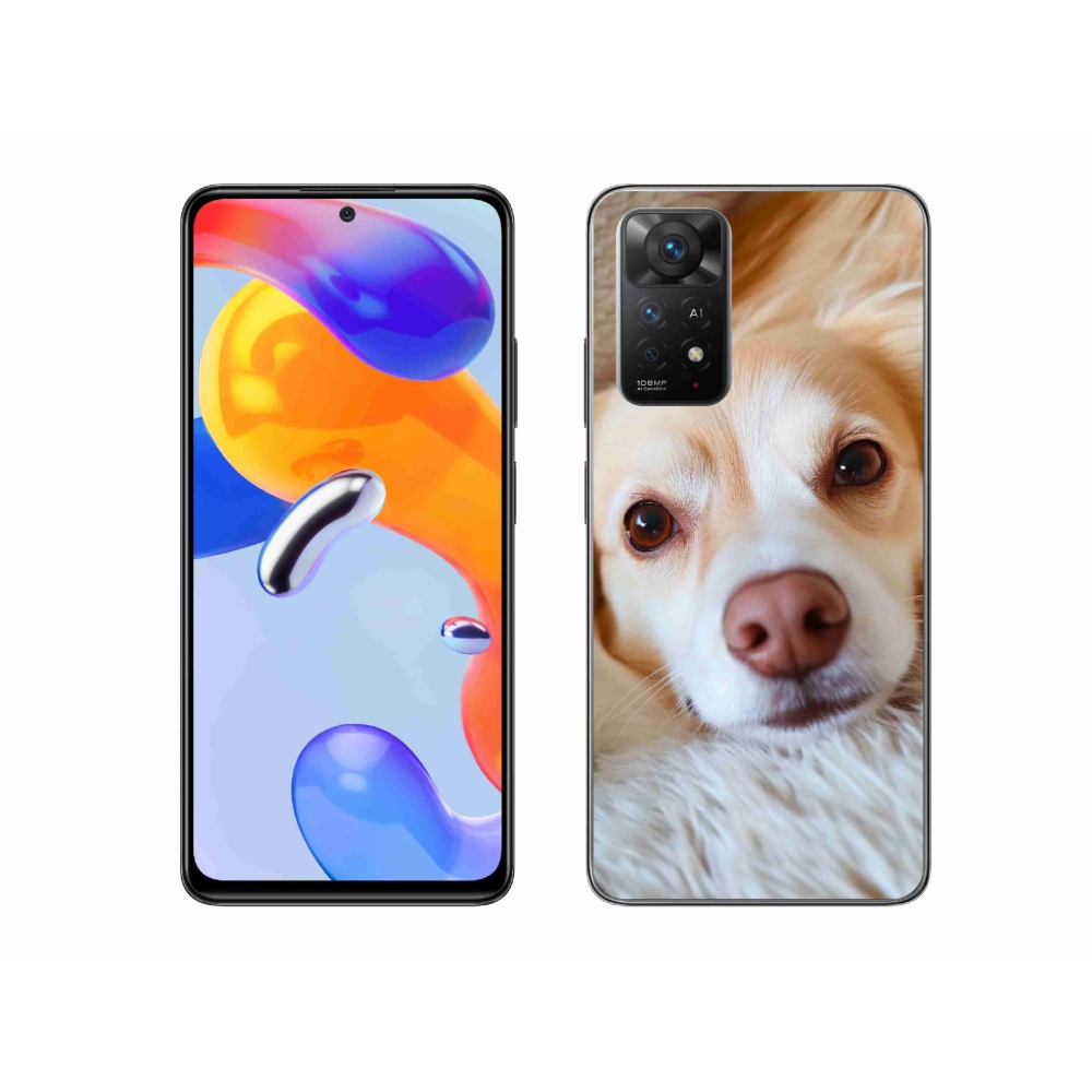 Gél borítás mmCase a Xiaomi Redmi Note 11 Pro 4G/5G számára - Aranyos csivava
