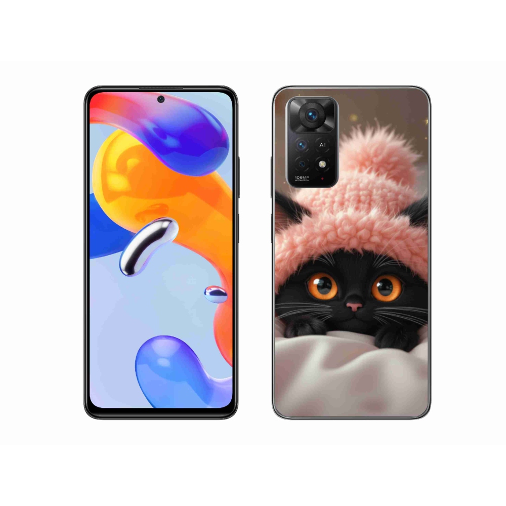 Gél borítás mmCase a Xiaomi Redmi Note 11 Pro 4G/5G számára - aranyos cica 7