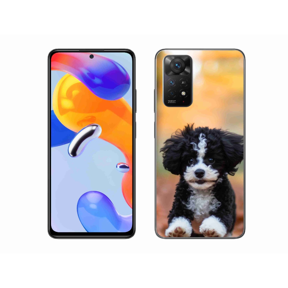 Gél borítás mmCase a Xiaomi Redmi Note 11 Pro 4G/5G-hez - aranyos kiskutya 2