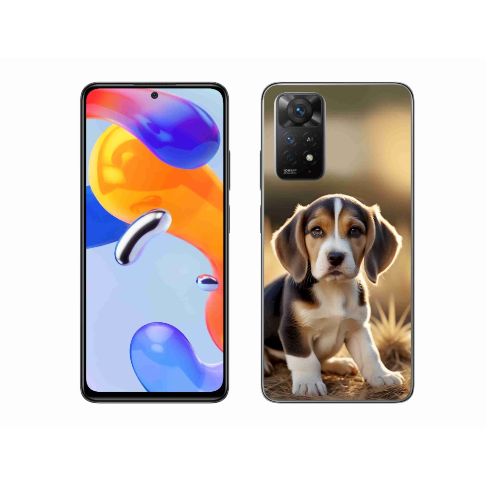 Gél borítás mmCase a Xiaomi Redmi Note 11 Pro 4G/5G számára - aranyos beagle