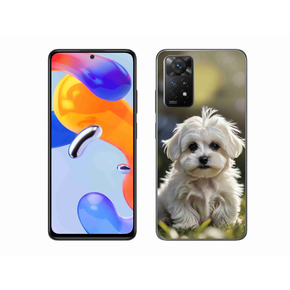 Gél borítás mmCase a Xiaomi Redmi Note 11 Pro 4G/5G számára - aranyos máltai kutya