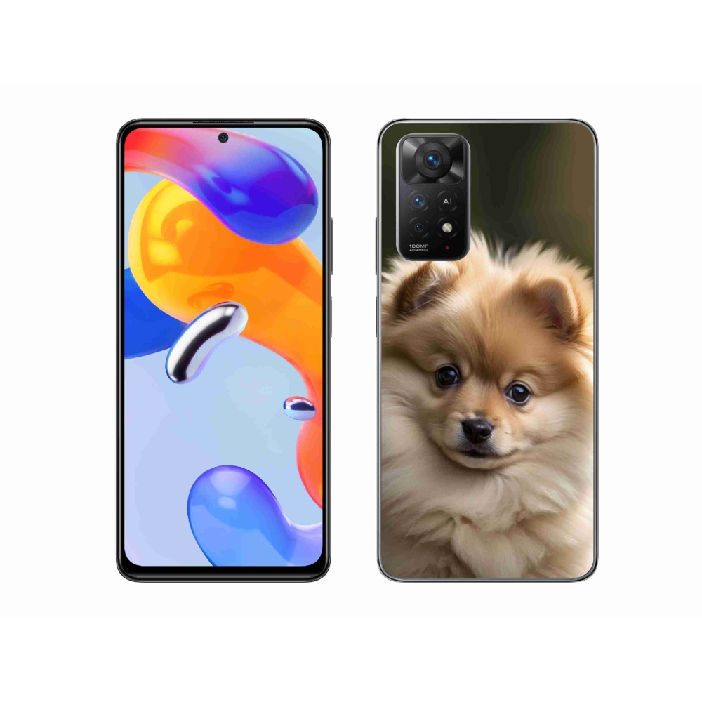 Gél borítás mmCase a Xiaomi Redmi Note 11 Pro 4G/5G-hez - aranyos pomerániai 2