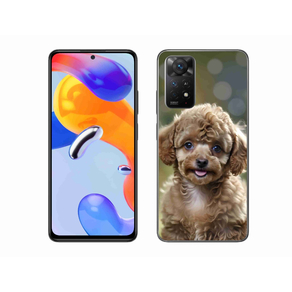 Gél borítás mmCase a Xiaomi Redmi Note 11 Pro 4G/5G számára - aranyos uszkár