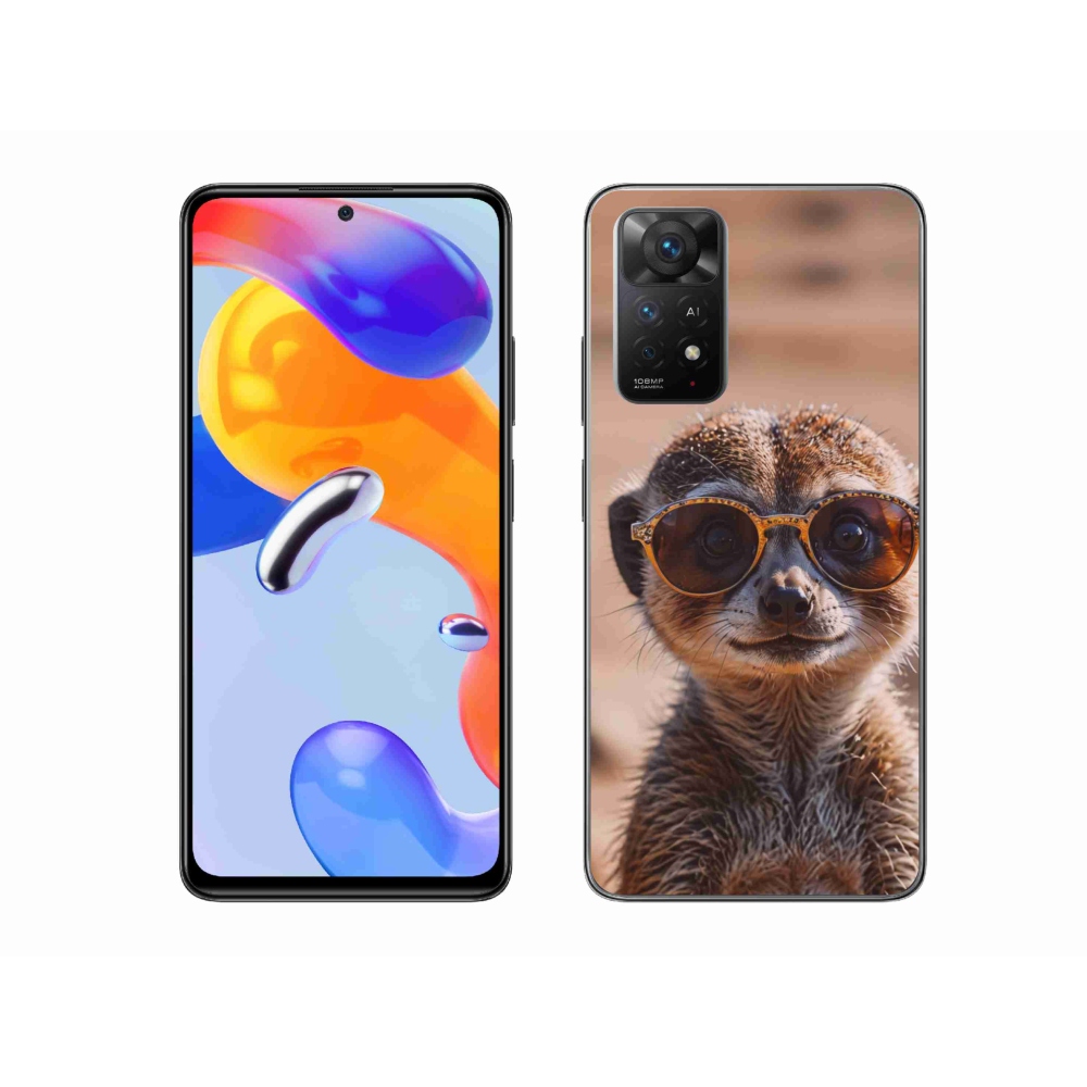 Gél borítás mmCase a Xiaomi Redmi Note 11 Pro 4G/5G számára - stílusos surikata