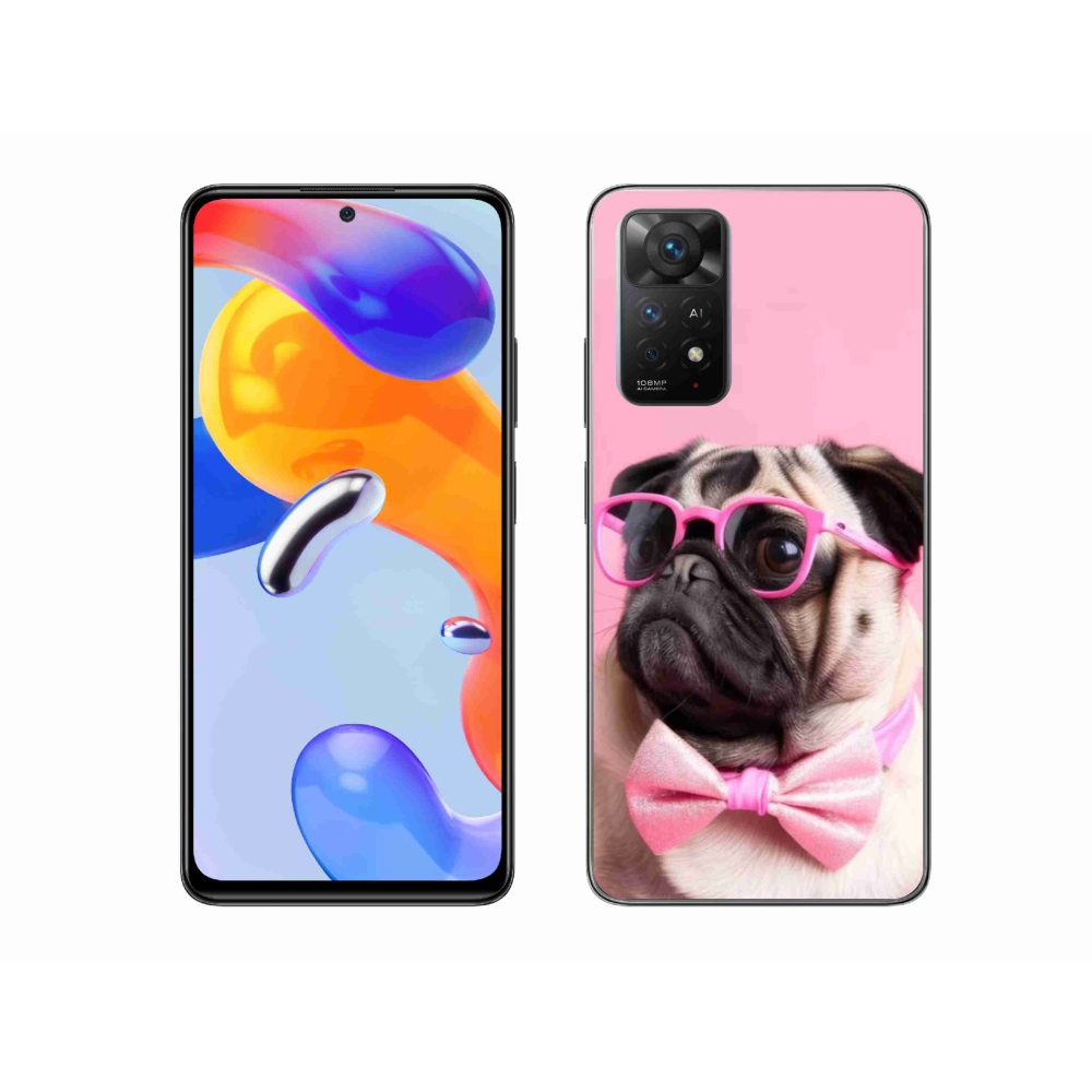 Gél borítás mmCase a Xiaomi Redmi Note 11 Pro 4G/5G számára - stílusos mopsz