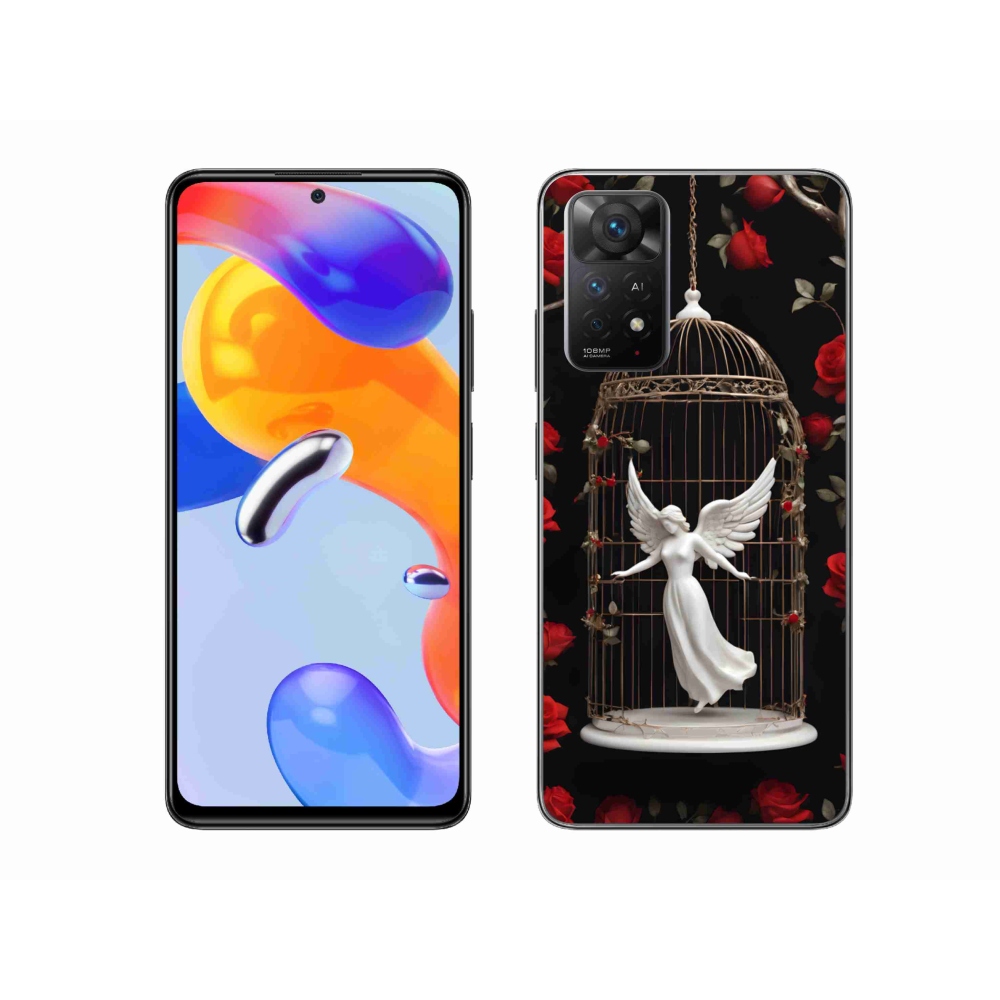 Gél borítás mmCase a Xiaomi Redmi Note 11 Pro 4G/5G - csapdába esett angyalhoz
