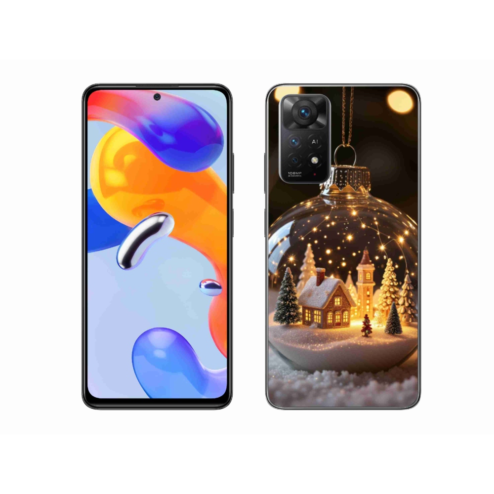 Gél borítás mmCase a Xiaomi Redmi Note 11 Pro 4G/5G számára - Karácsonyi labda 3