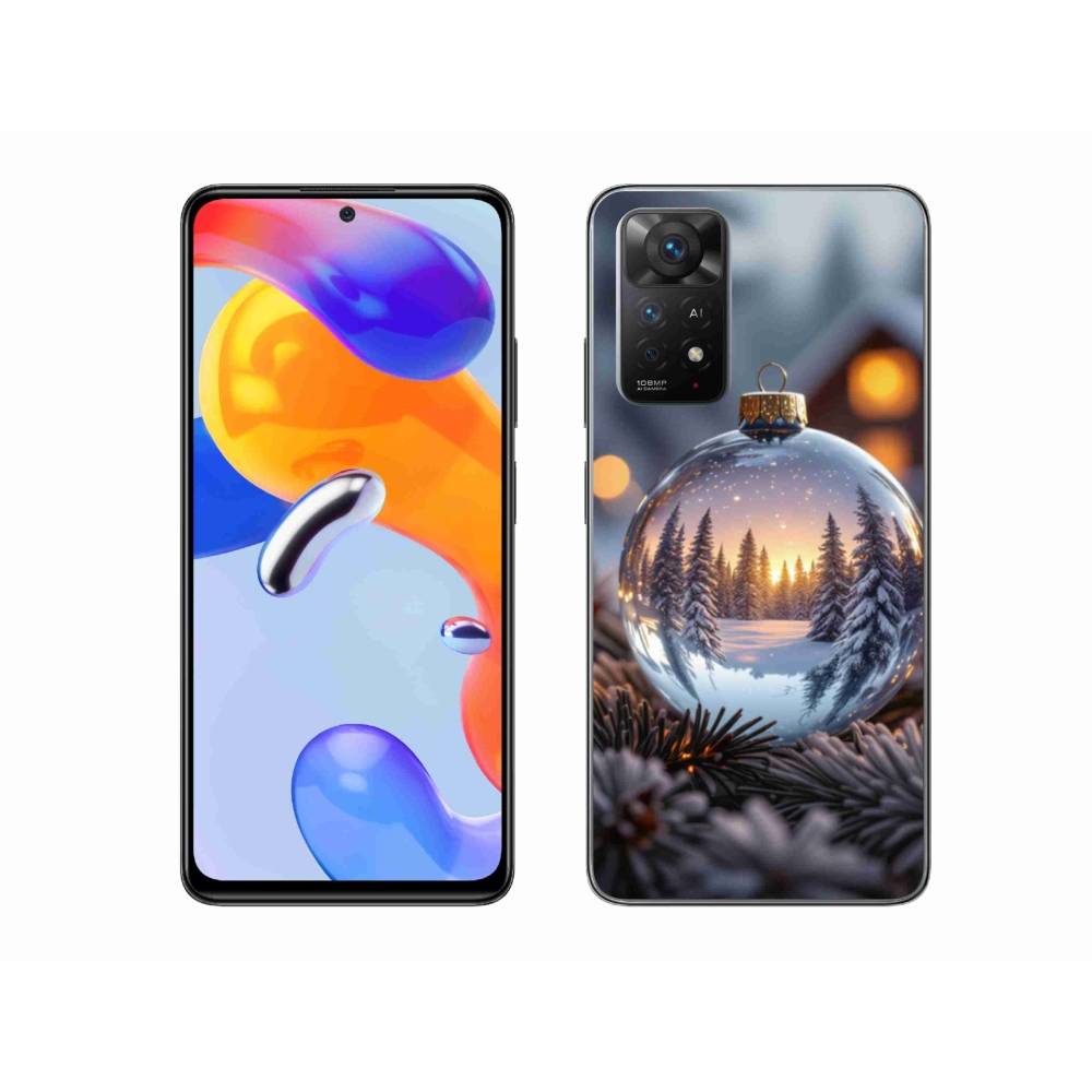 Gél borítás mmCase a Xiaomi Redmi Note 11 Pro 4G/5G számára - karácsonyi dekoráció