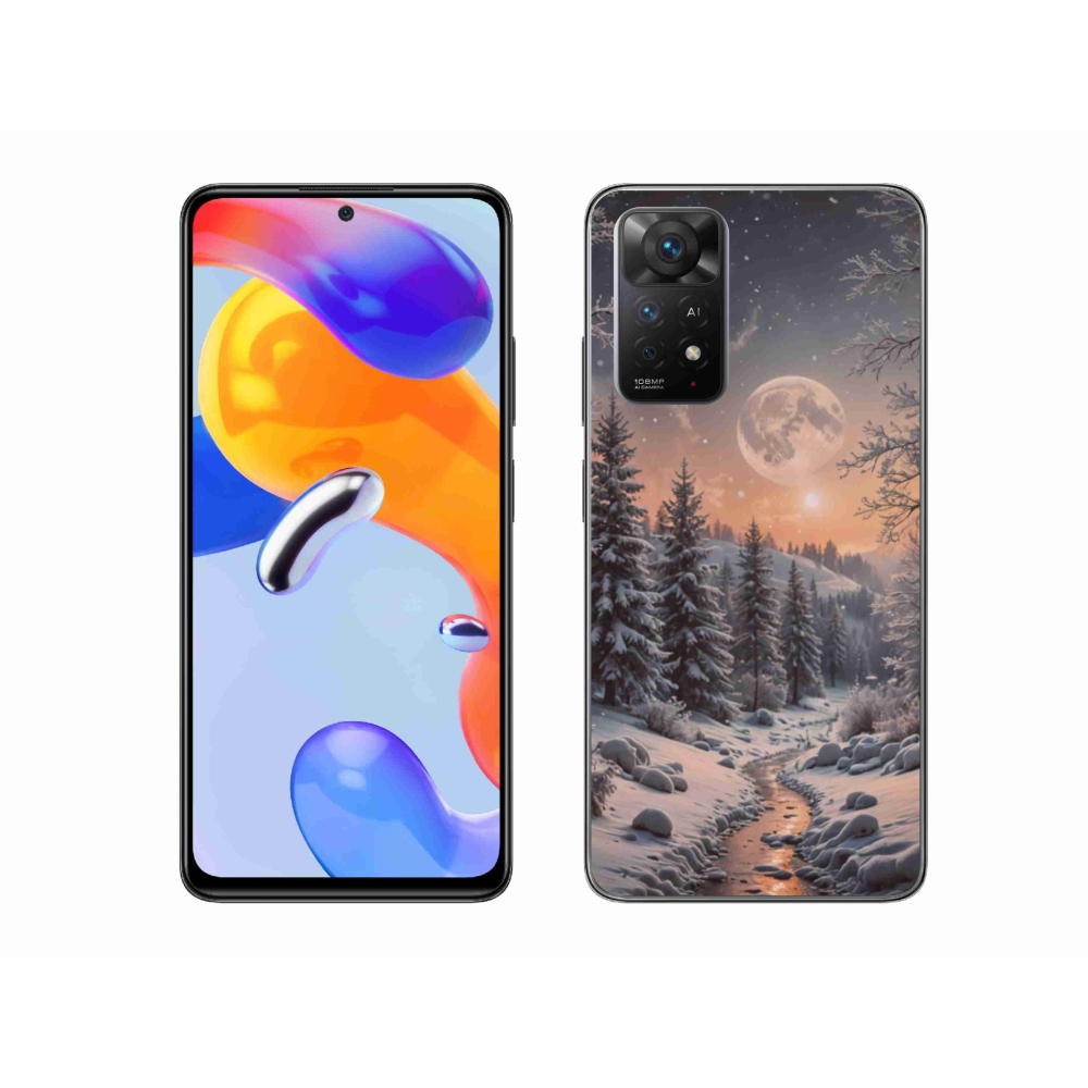 Gél borítás mmCase a Xiaomi Redmi Note 11 Pro 4G/5G - téli táj 2